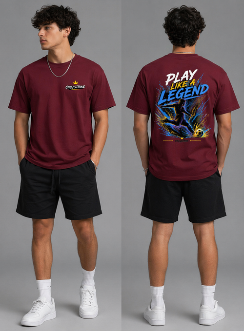Play Like a Legend Graphic Tee – Premium Athletic Streetwear