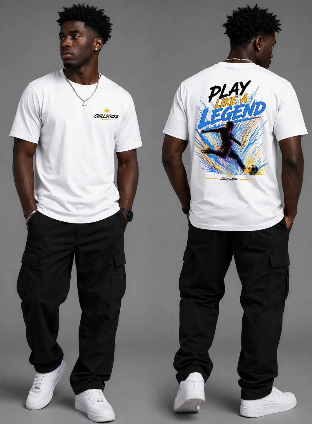 Play Like a Legend Graphic Tee – Premium Athletic Streetwear