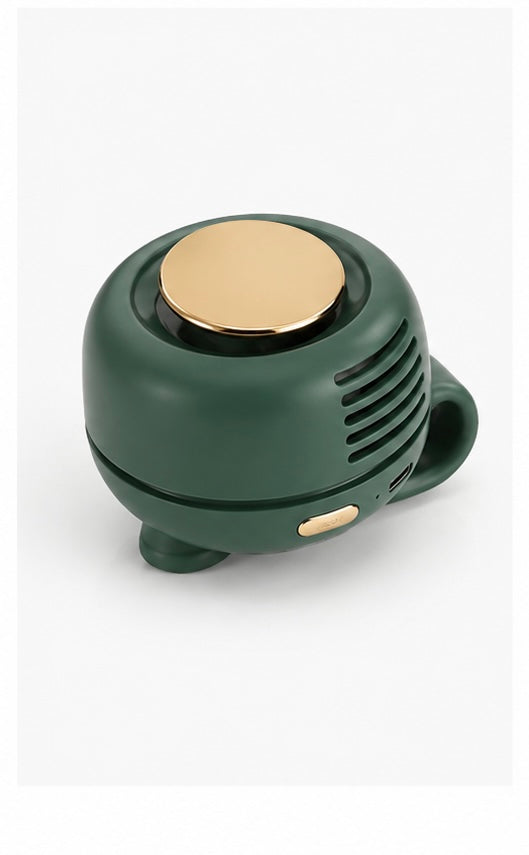 Portable Rechargeable Clip-On Personal Fan – USB-C Mini Wearable Cooling Fan, 3-Speed, 360° Adjustable