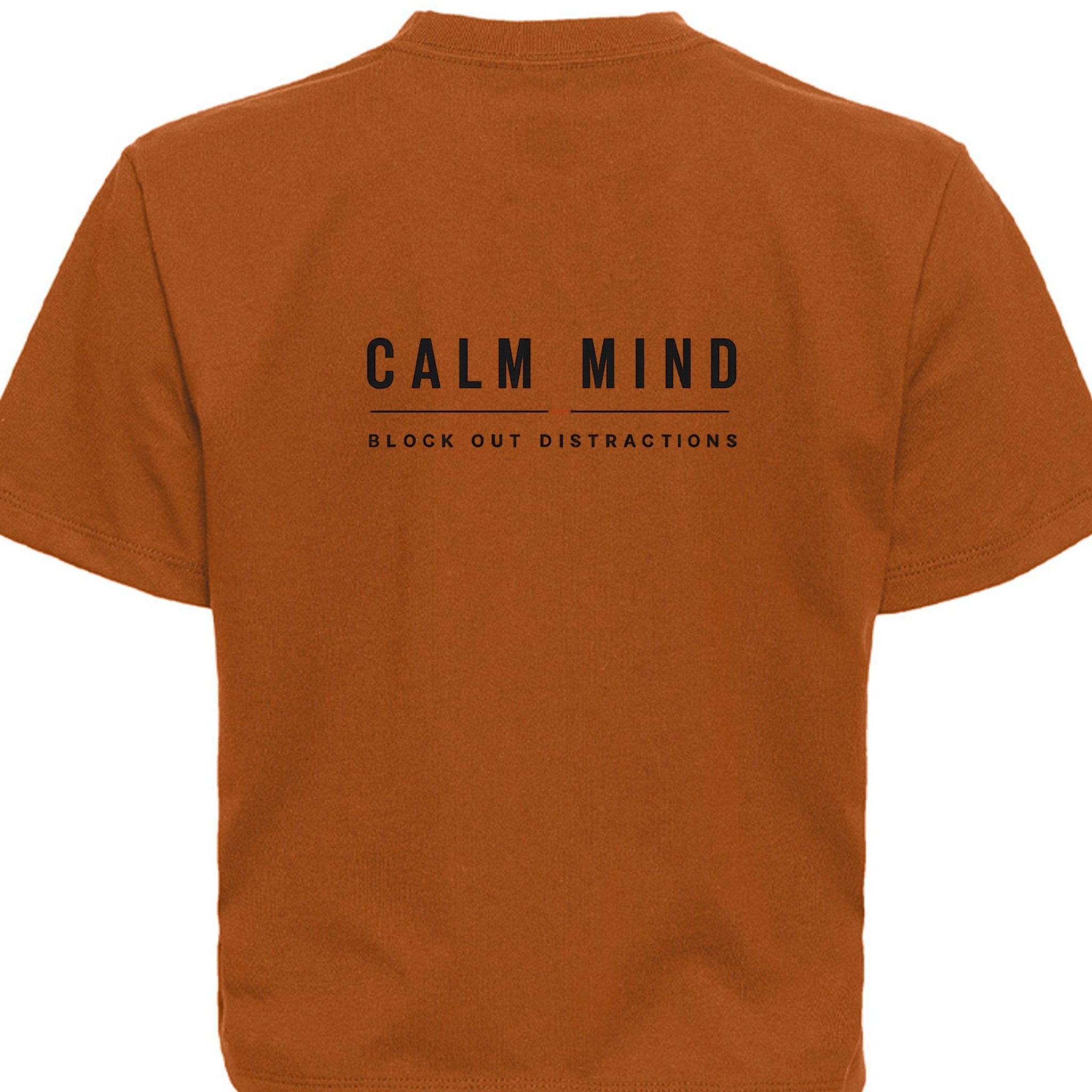 CALM MIND T-shirt oversized streetwear hoodie t-shirt for men women - CHILLSTRIKE premium urban fashion