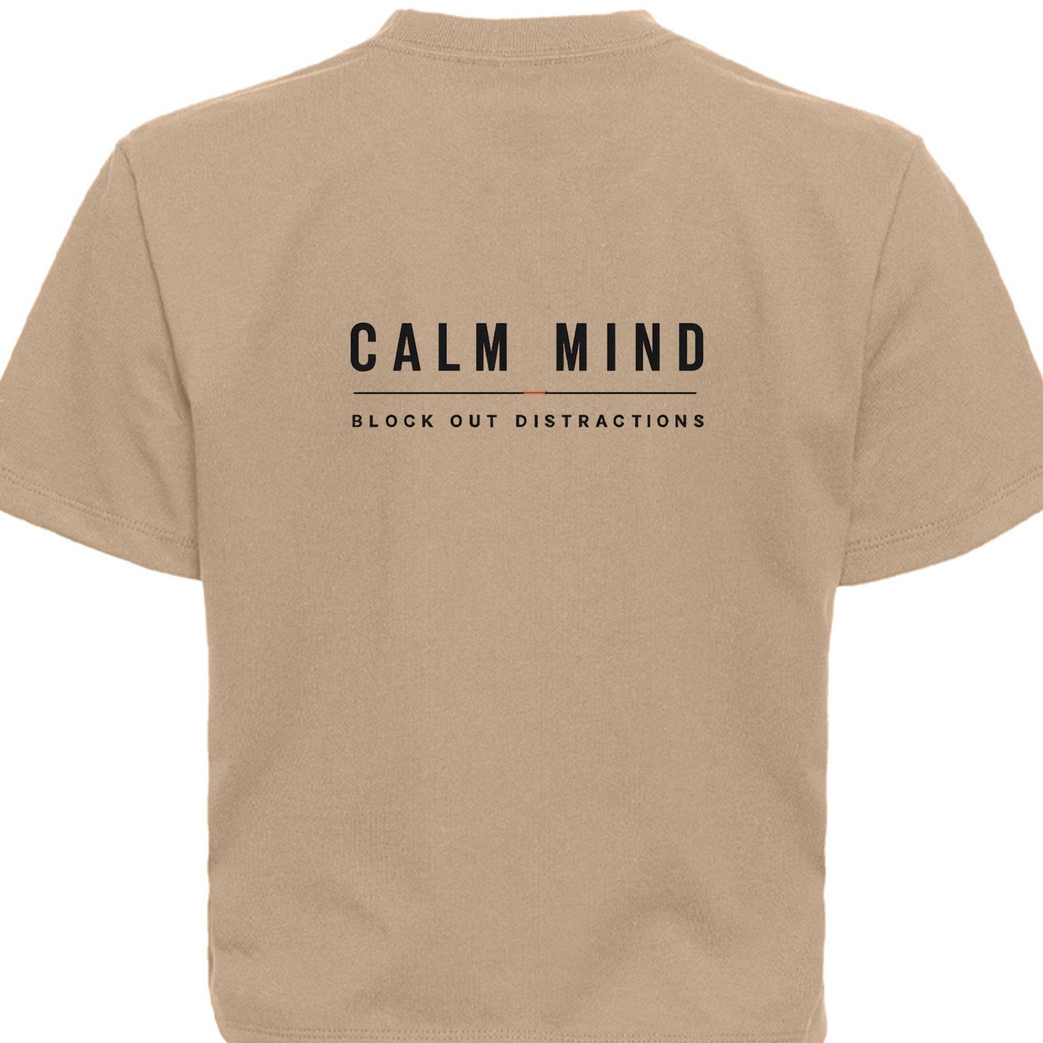 CALM MIND T-shirt oversized streetwear hoodie t-shirt for men women - CHILLSTRIKE premium urban fashion
