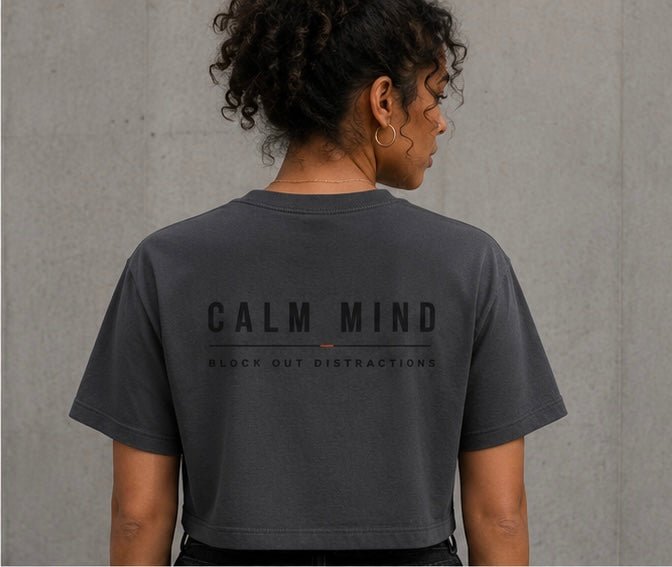 CALM MIND T-shirt oversized streetwear hoodie t-shirt for men women - CHILLSTRIKE premium urban fashion