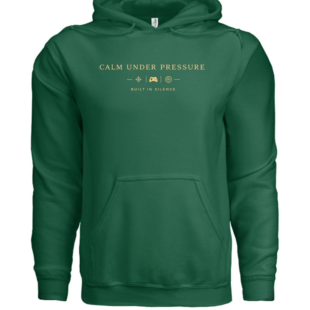 Calm Under Pressure Heavyweight Hoodie Hoodie oversized streetwear hoodie t-shirt for men women - CHILLSTRIKE premium urban fashion