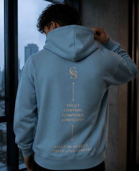 Calm under pressure Hoodie oversized streetwear hoodie t-shirt for men women - CHILLSTRIKE premium urban fashion