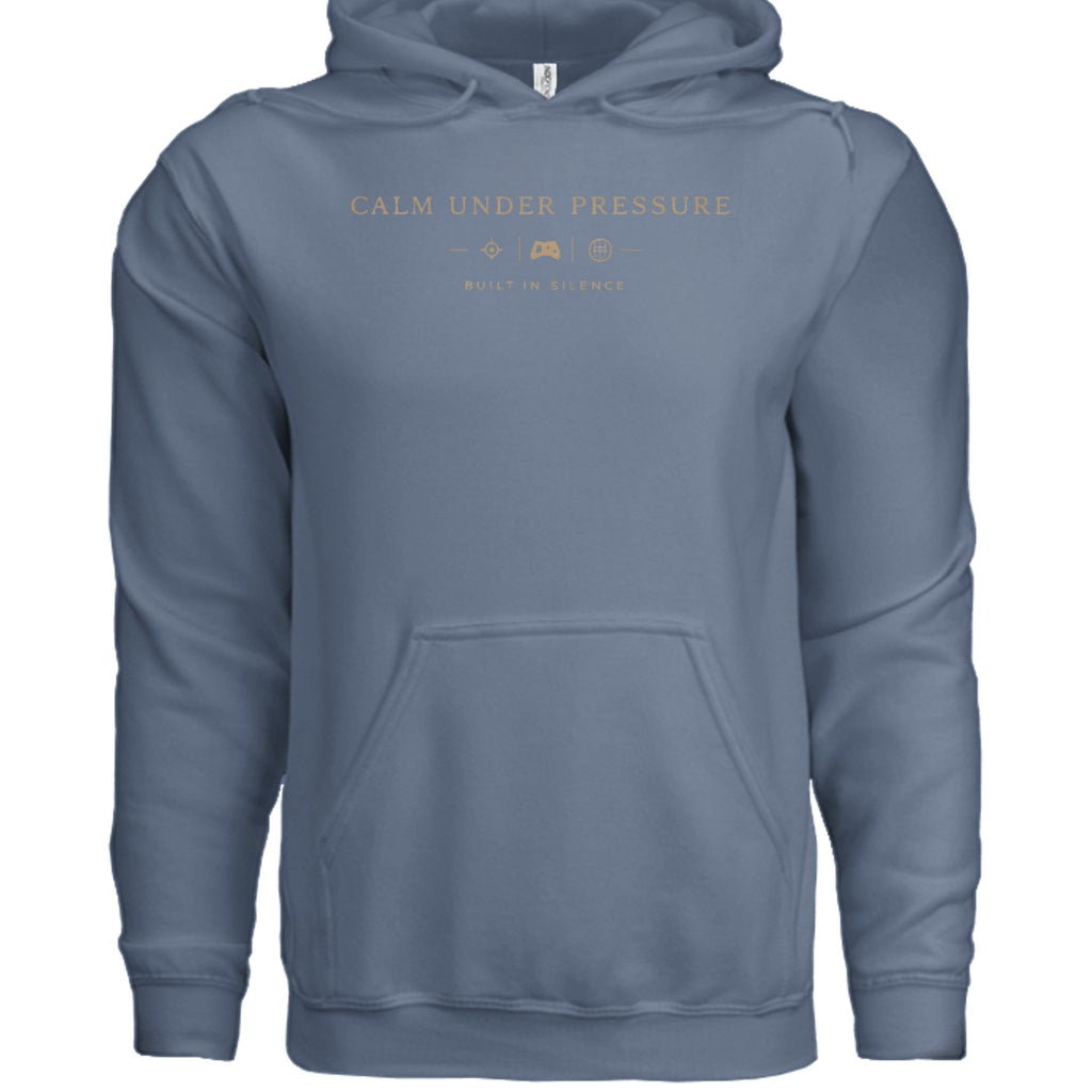 Calm under pressure Hoodie oversized streetwear hoodie t-shirt for men women - CHILLSTRIKE premium urban fashion