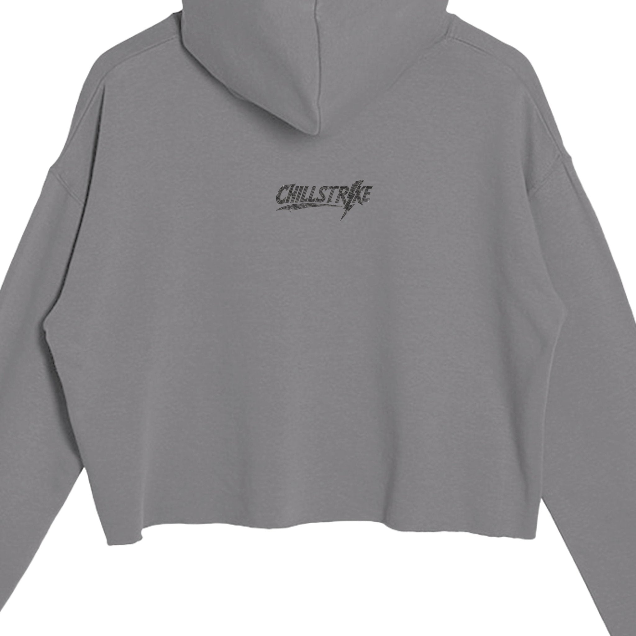 Cracked not defeated crop Crop hoodie oversized streetwear hoodie t-shirt for men women - CHILLSTRIKE premium urban fashion