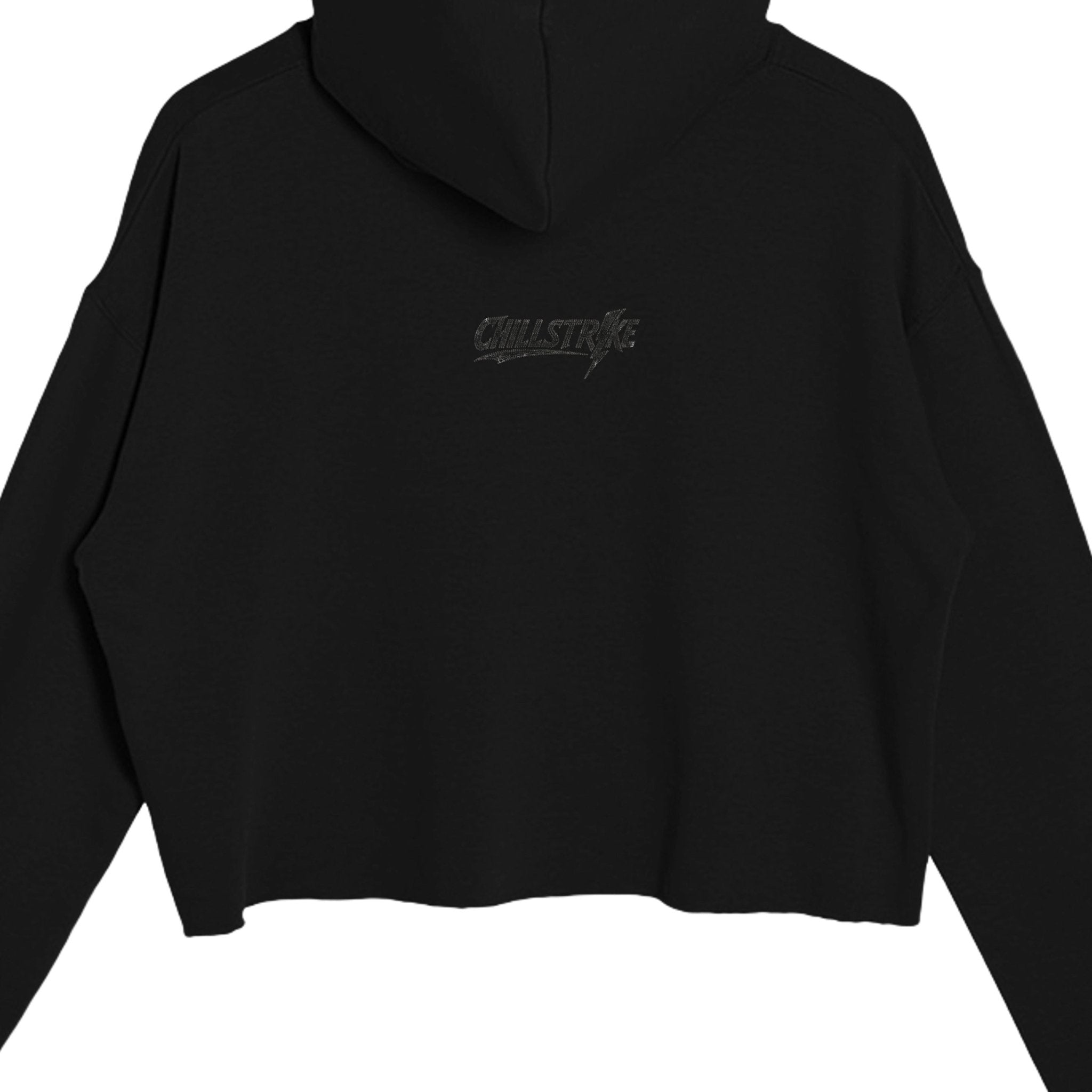 Cracked not defeated crop Crop hoodie oversized streetwear hoodie t-shirt for men women - CHILLSTRIKE premium urban fashion