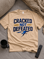 Cracked Not Defeated Premium Tee T-shirt oversized streetwear hoodie t-shirt for men women- CHILLSTRIKE premium urban fashion