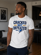 Cracked Not Defeated Premium Tee T-shirt oversized streetwear hoodie t-shirt for men women- CHILLSTRIKE premium urban fashion