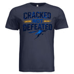 Cracked Not Defeated Premium Tee T-shirt oversized streetwear hoodie t-shirt for men women- CHILLSTRIKE premium urban fashion