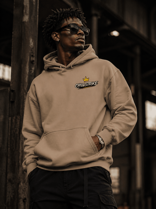 Cracked not defeated Hoodie oversized streetwear hoodie t-shirt for men women - CHILLSTRIKE premium urban fashion