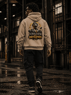 Cracked not defeated Hoodie oversized streetwear hoodie t-shirt for men women - CHILLSTRIKE premium urban fashion