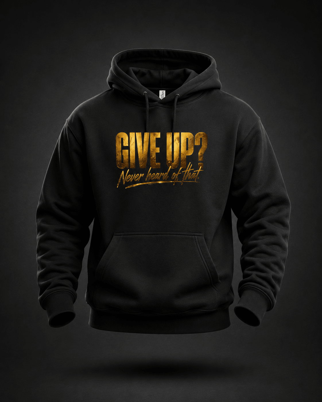 Given up - heavyweight hoodie oversized streetwear hoodie t-shirt for men women - CHILLSTRIKE premium urban fashion