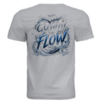 Go With The Flow Graphic Tee oversized streetwear hoodie t-shirt for men women - CHILLSTRIKE premium urban fashion