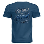 Go With The Flow Graphic Tee oversized streetwear hoodie t-shirt for men women - CHILLSTRIKE premium urban fashion