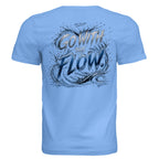 Go With The Flow Graphic Tee oversized streetwear hoodie t-shirt for men women - CHILLSTRIKE premium urban fashion