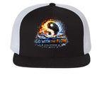 Go With The Flow Trucker Hat Hat oversized streetwear hoodie t-shirt for men women - CHILLSTRIKE premium urban fashion