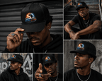 Go With The Flow Trucker Hat Hat oversized streetwear hoodie t-shirt for men women - CHILLSTRIKE premium urban fashion