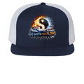 Go With The Flow Trucker Hat Hat oversized streetwear hoodie t-shirt for men women - CHILLSTRIKE premium urban fashion