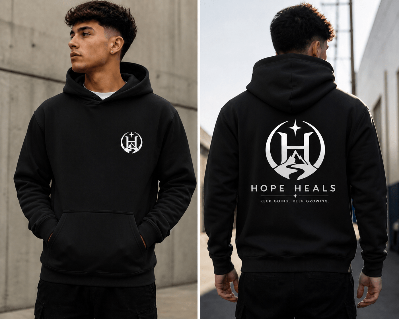 Hope heals premium hoodie Hoodie oversized streetwear hoodie t-shirt for men women - CHILLSTRIKE premium urban fashion