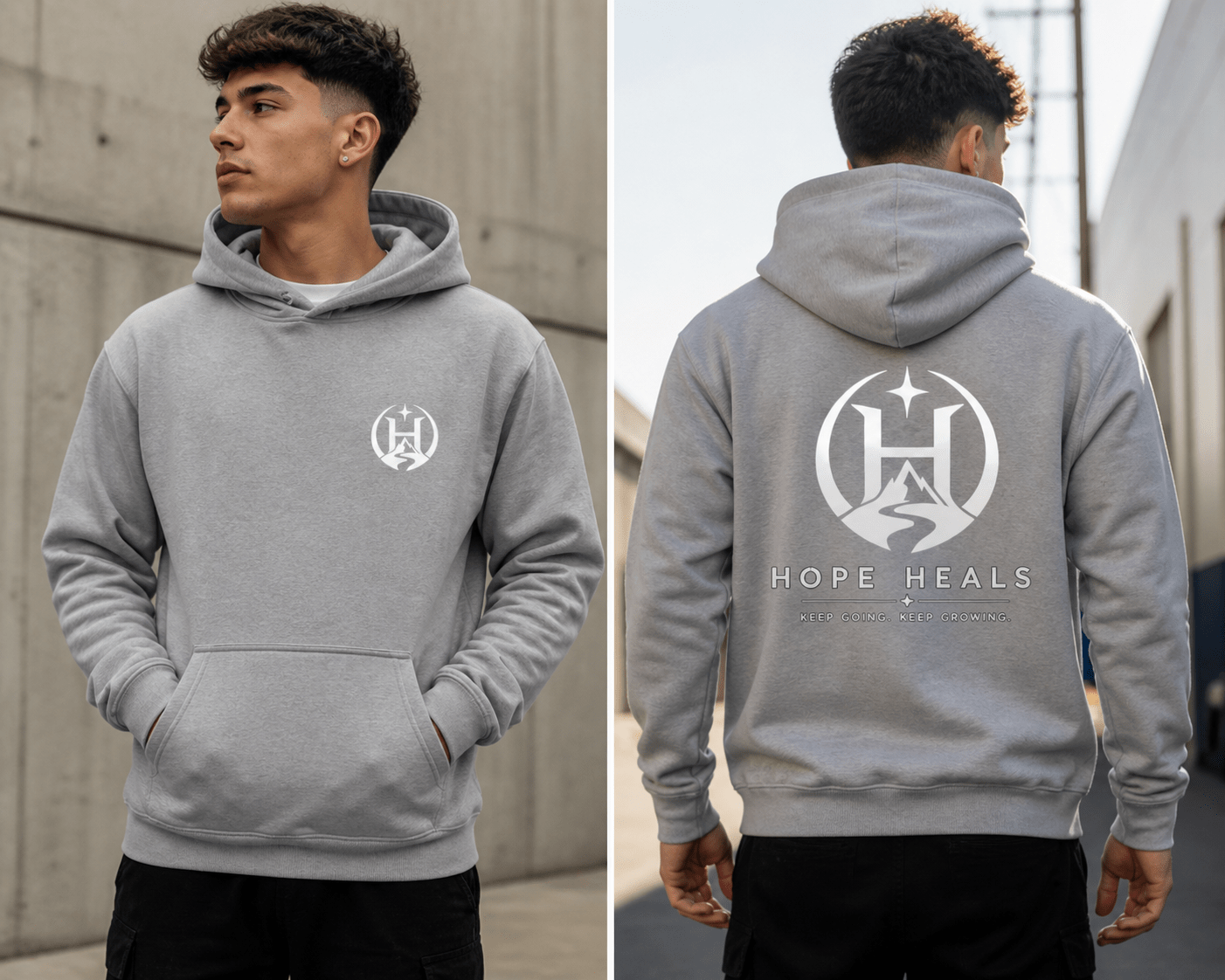 Hope heals premium hoodie Hoodie oversized streetwear hoodie t-shirt for men women - CHILLSTRIKE premium urban fashion