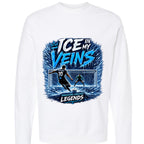 Ice In My Veins Crewneck - Pressure Creates Legends Edition Sweatshirt oversized streetwear hoodie t-shirt for men women - CHILLSTRIKE premium urban fashion