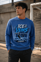 Ice In My Veins Crewneck - Pressure Creates Legends Edition Sweatshirt oversized streetwear hoodie t-shirt for men women - CHILLSTRIKE premium urban fashion