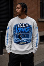 Ice In My Veins Crewneck - Pressure Creates Legends Edition Sweatshirt oversized streetwear hoodie t-shirt for men women - CHILLSTRIKE premium urban fashion