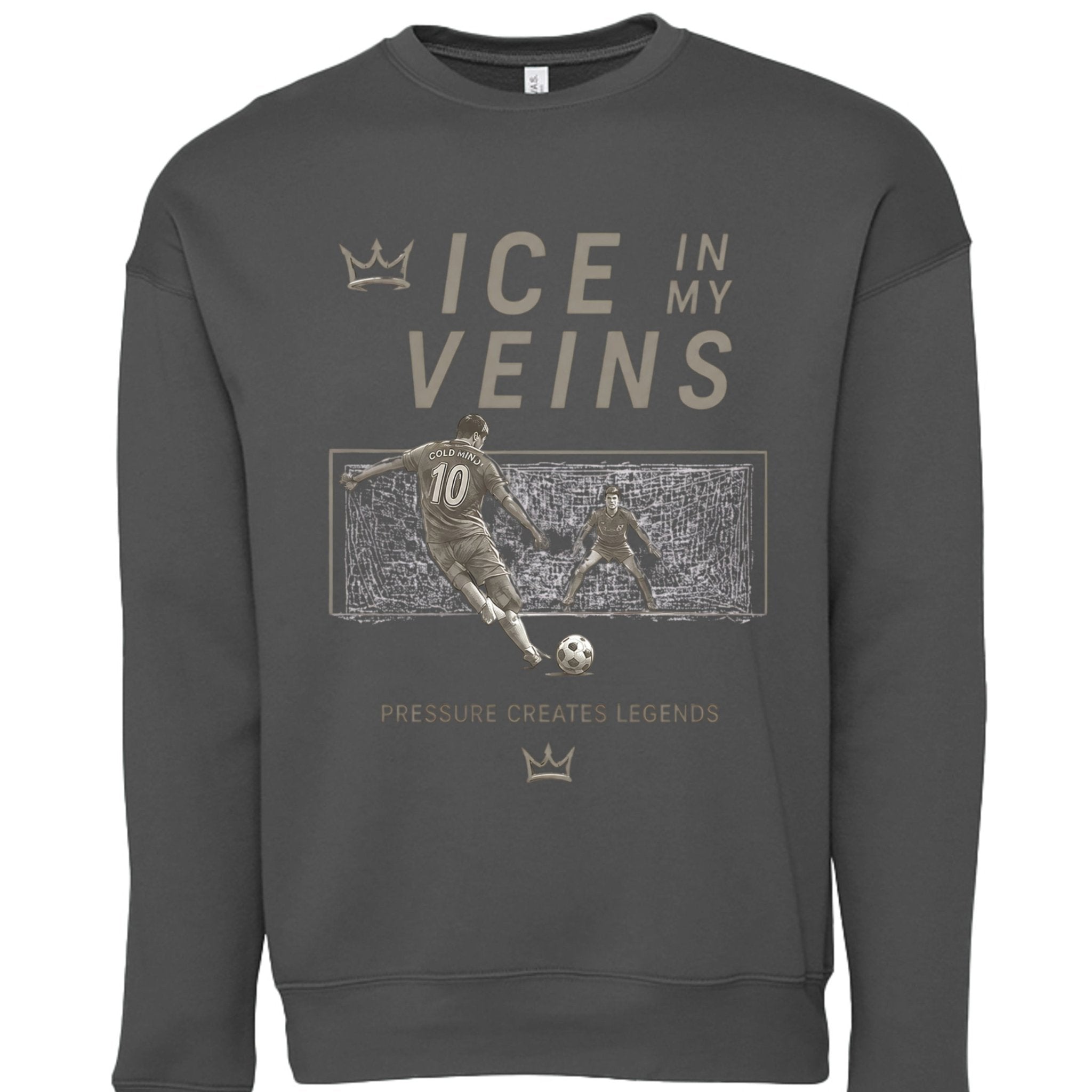 ICE IN MY VEINS Crewneck Sweatshirt 02 Sweatshirt oversized streetwear hoodie t-shirt for men women - CHILLSTRIKE premium urban fashion