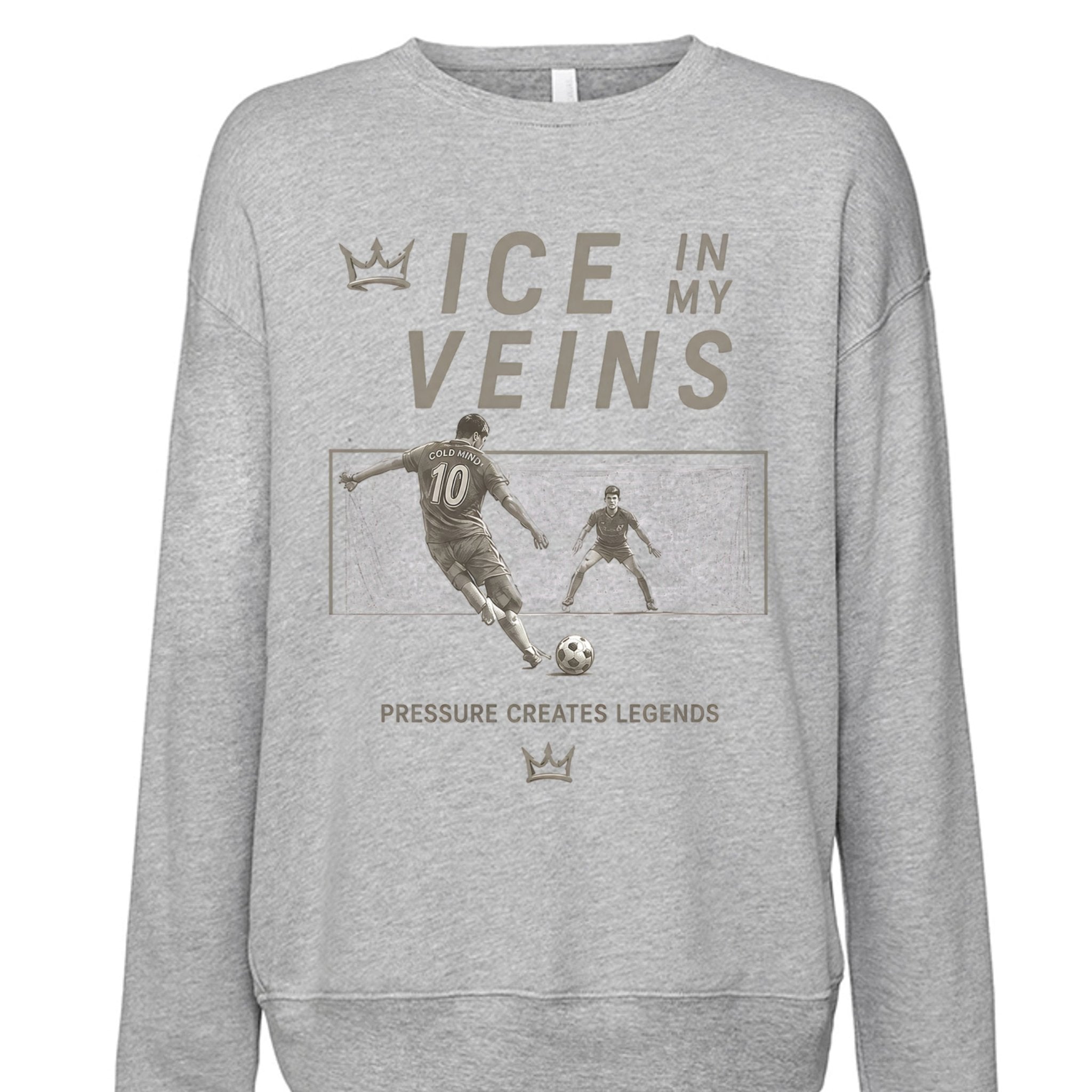 ICE IN MY VEINS Crewneck Sweatshirt 02 Sweatshirt oversized streetwear hoodie t-shirt for men women - CHILLSTRIKE premium urban fashion