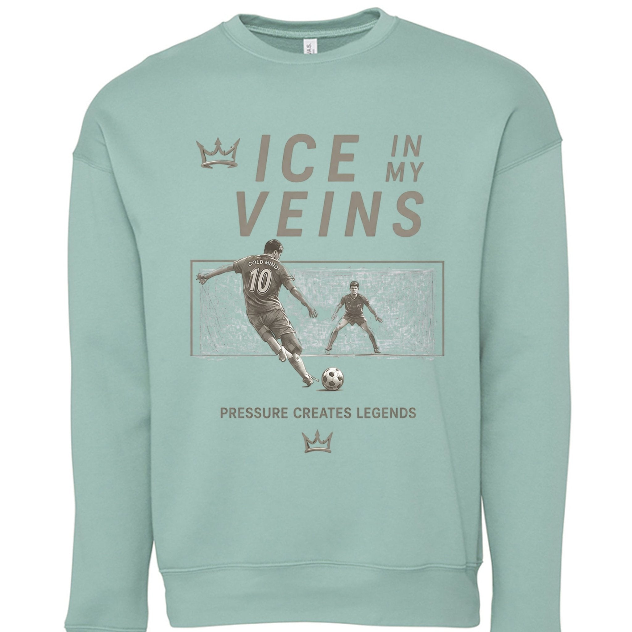 ICE IN MY VEINS Crewneck Sweatshirt 02 Sweatshirt oversized streetwear hoodie t-shirt for men women - CHILLSTRIKE premium urban fashion