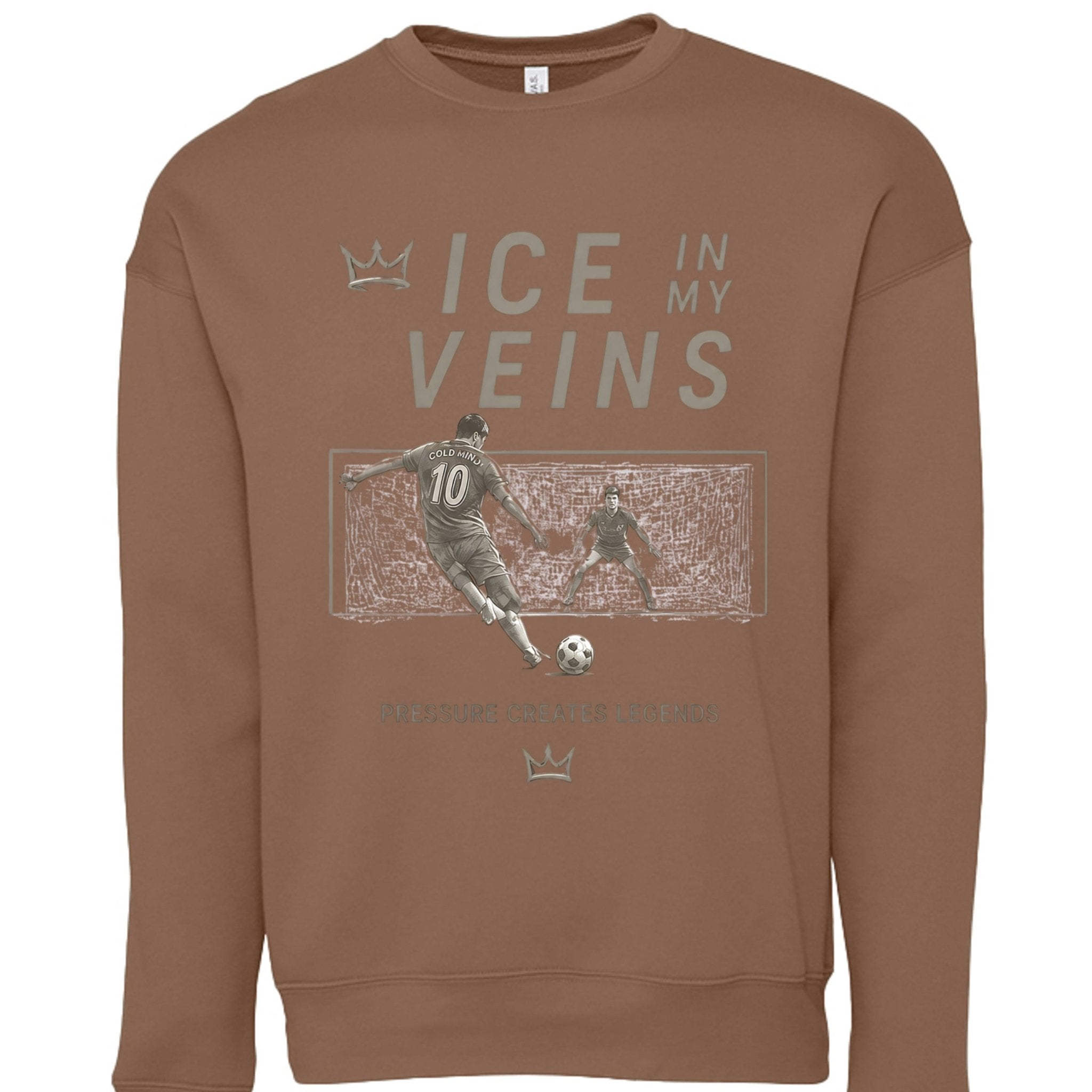 ICE IN MY VEINS Crewneck Sweatshirt 02 Sweatshirt oversized streetwear hoodie t-shirt for men women - CHILLSTRIKE premium urban fashion