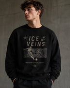 ICE IN MY VEINS Crewneck Sweatshirt 02 Sweatshirt oversized streetwear hoodie t-shirt for men women - CHILLSTRIKE premium urban fashion