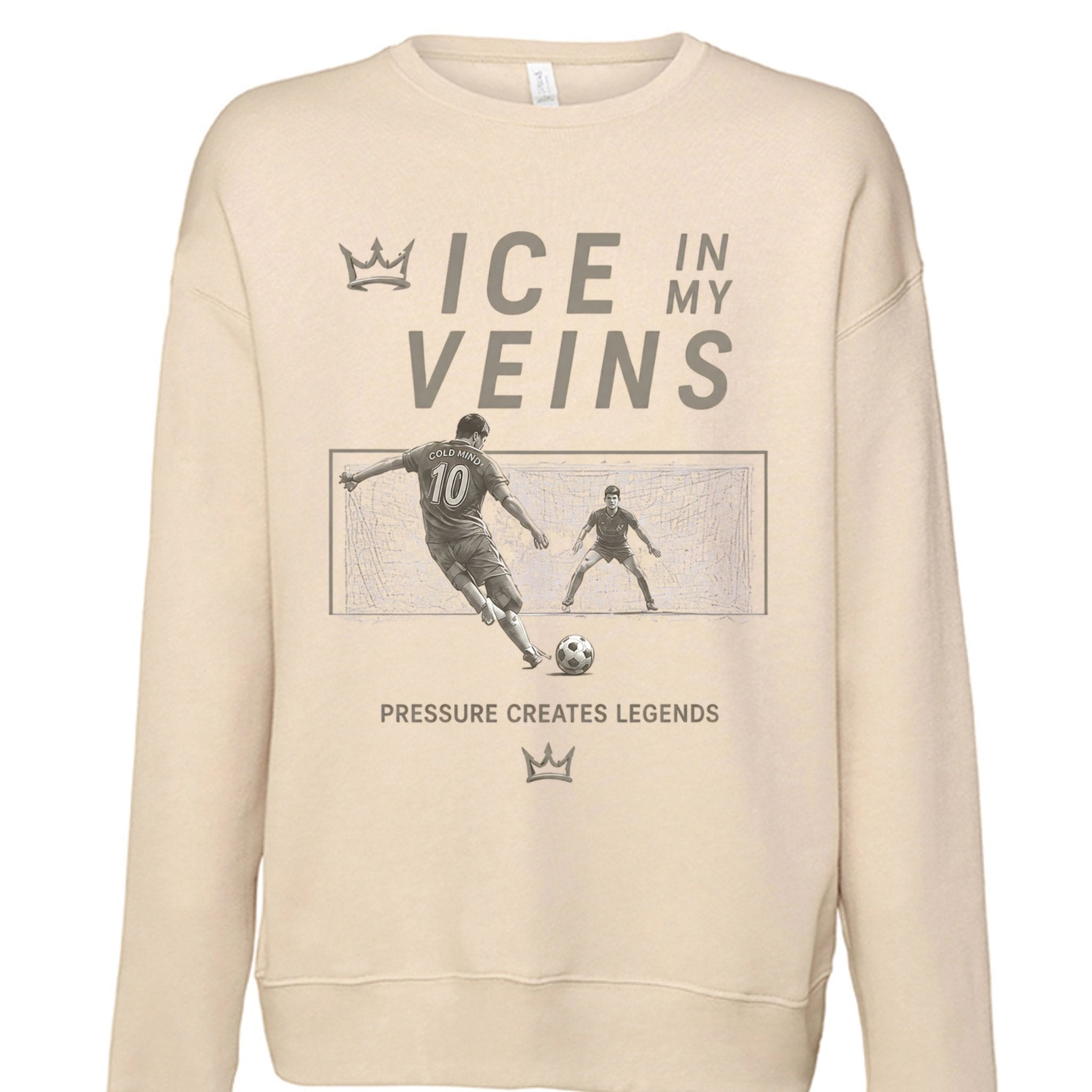 ICE IN MY VEINS Crewneck Sweatshirt 02 Sweatshirt oversized streetwear hoodie t-shirt for men women - CHILLSTRIKE premium urban fashion