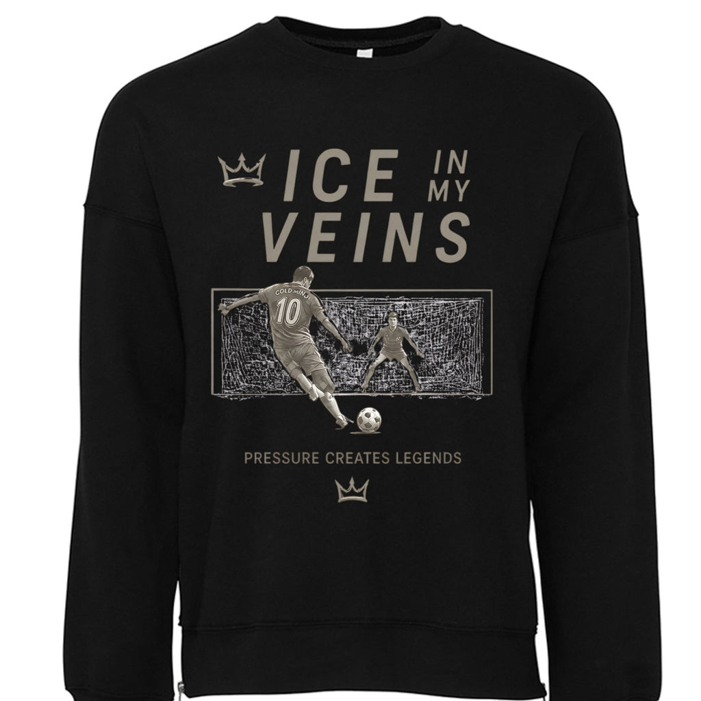 ICE IN MY VEINS Crewneck Sweatshirt 02 Sweatshirt oversized streetwear hoodie t-shirt for men women - CHILLSTRIKE premium urban fashion