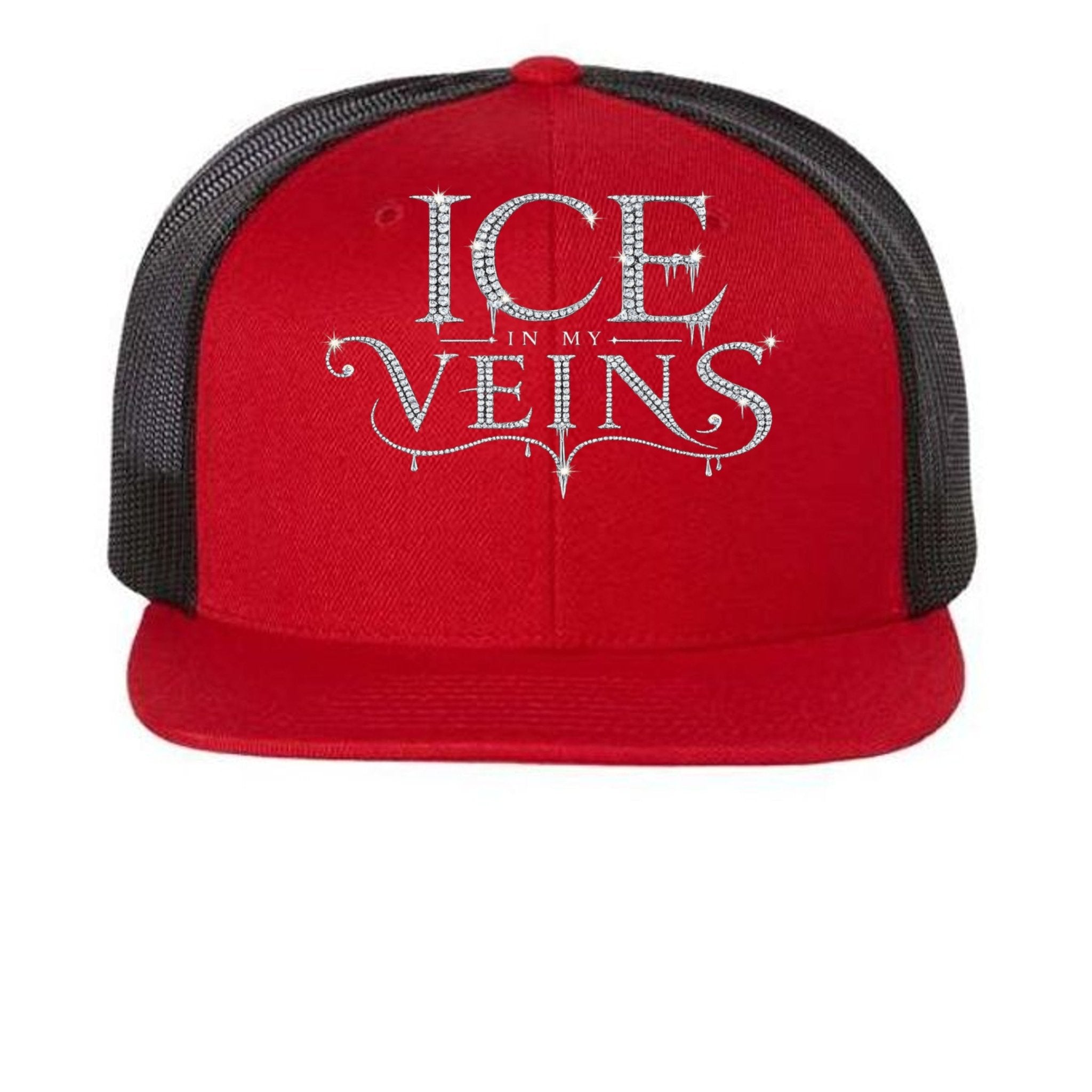 Ice In My Veins Trucker Premium Hat Hat oversized streetwear hoodie t-shirt for men women - CHILLSTRIKE premium urban fashion