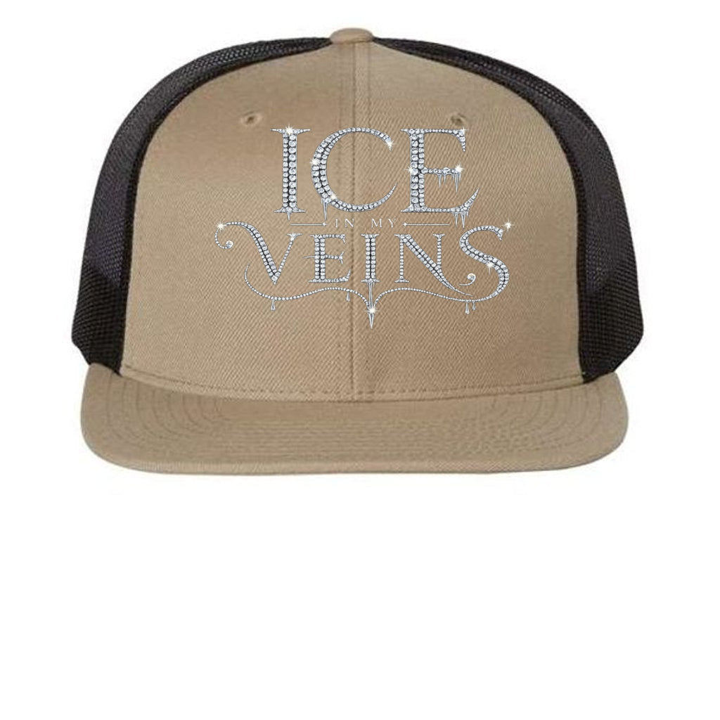 Ice In My Veins Trucker Premium Hat Hat oversized streetwear hoodie t-shirt for men women - CHILLSTRIKE premium urban fashion