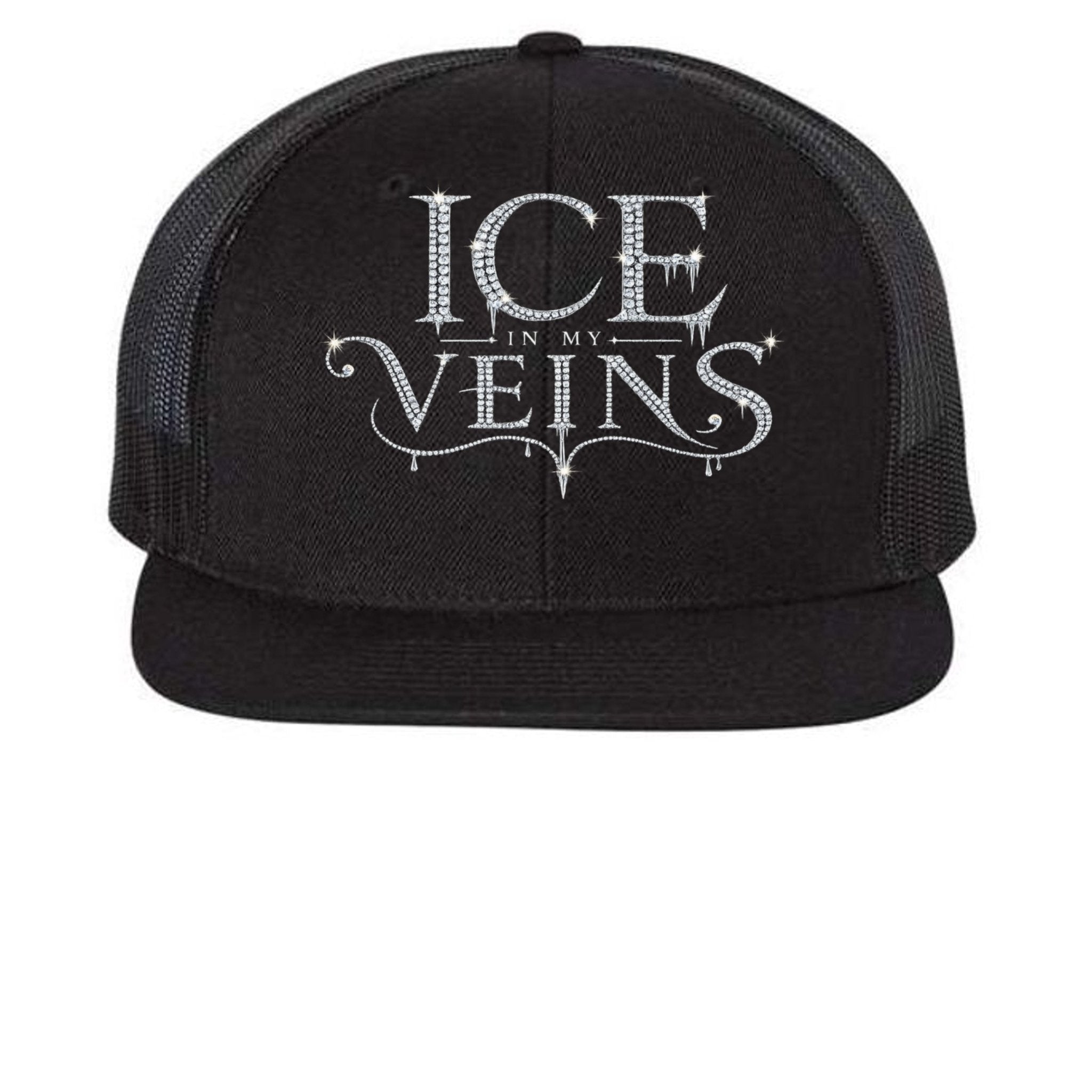 Ice In My Veins Trucker Premium Hat Hat oversized streetwear hoodie t-shirt for men women - CHILLSTRIKE premium urban fashion