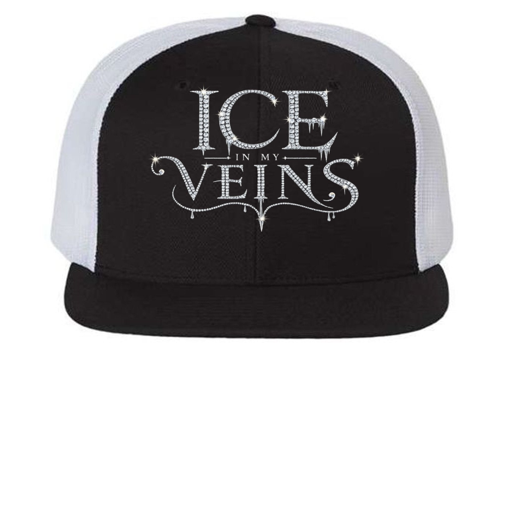 Ice In My Veins Trucker Premium Hat Hat oversized streetwear hoodie t-shirt for men women - CHILLSTRIKE premium urban fashion