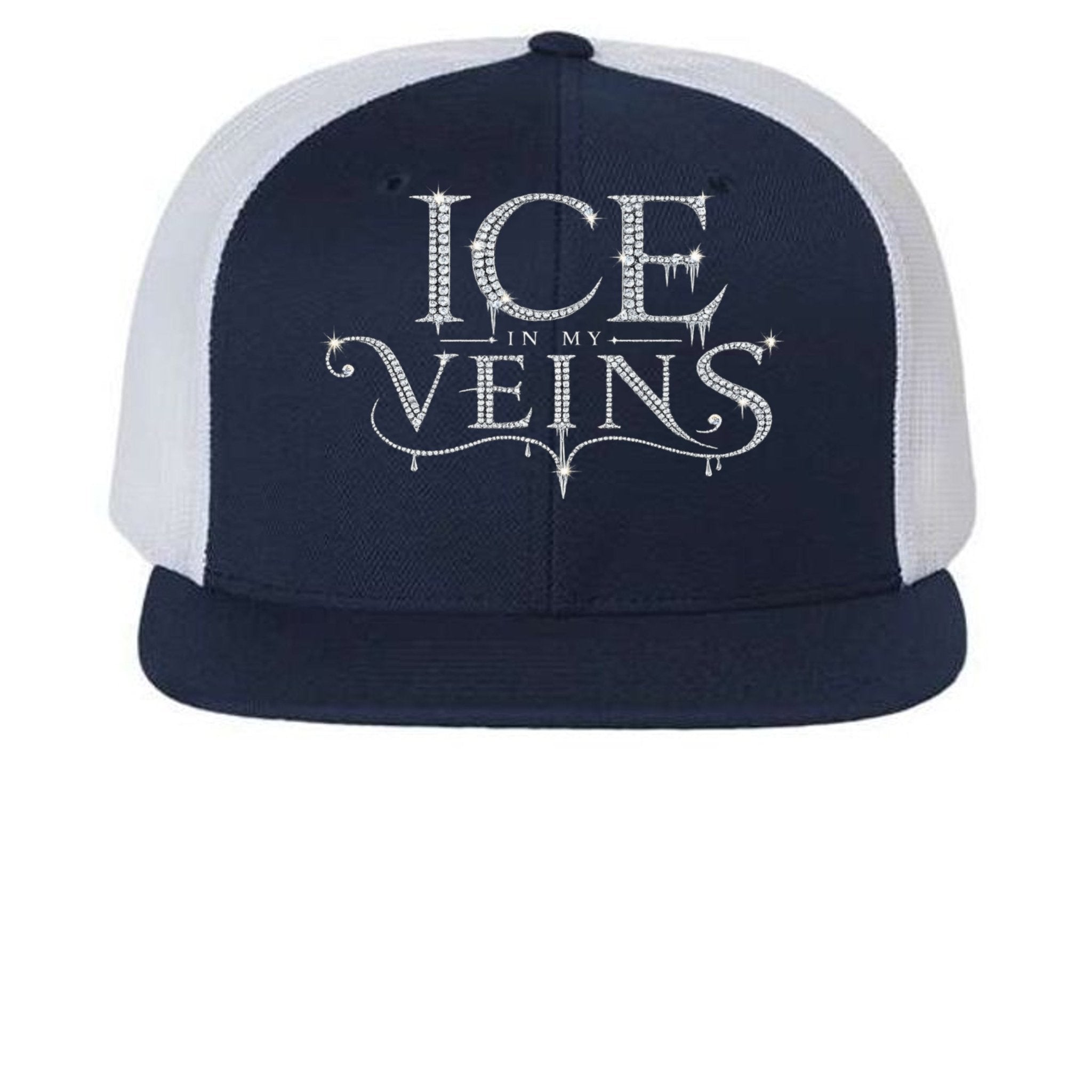Ice In My Veins Trucker Premium Hat Hat oversized streetwear hoodie t-shirt for men women - CHILLSTRIKE premium urban fashion