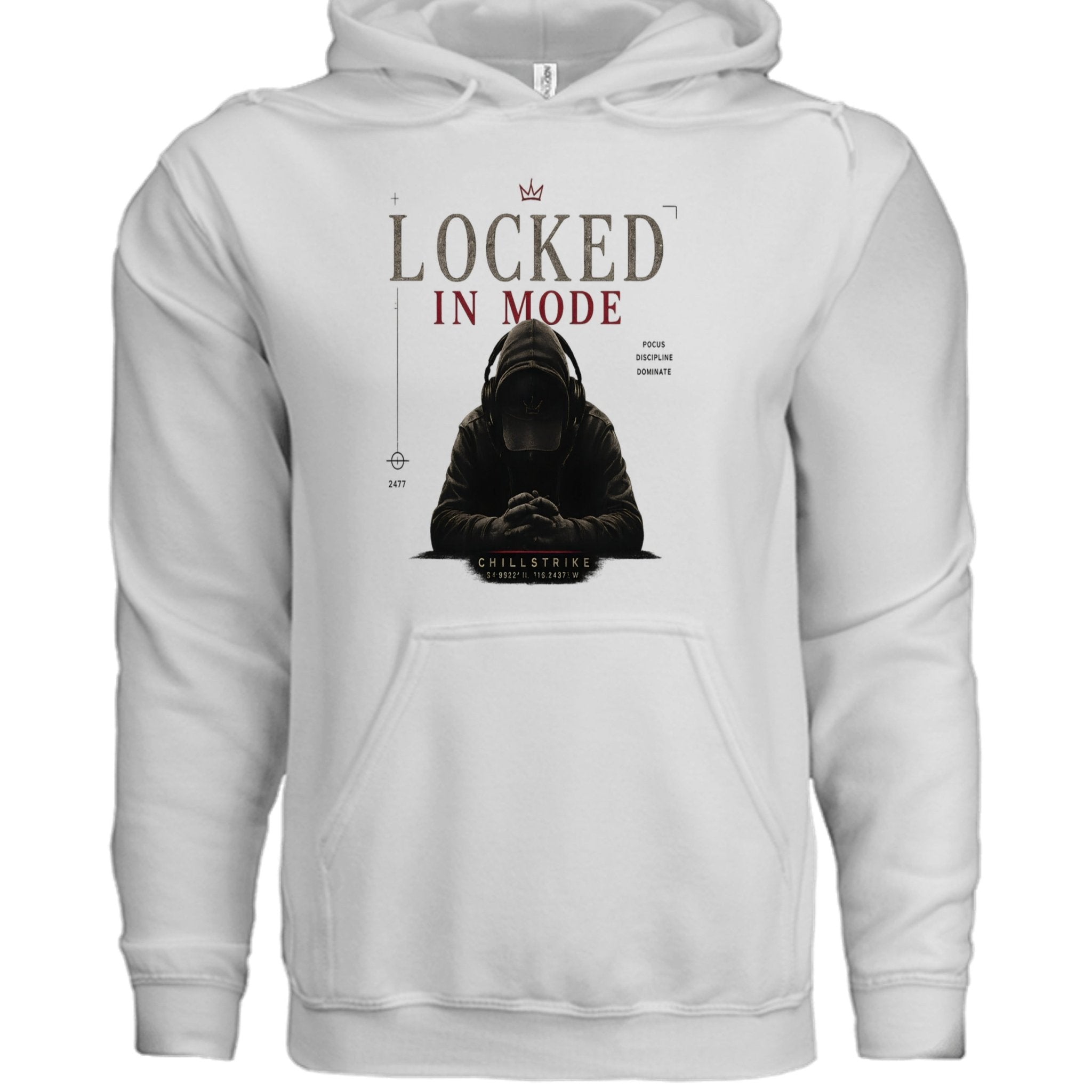 Lock in mode - premium heavyweight hoodie Hoodie oversized streetwear hoodie t-shirt for men women - CHILLSTRIKE premium urban fashion