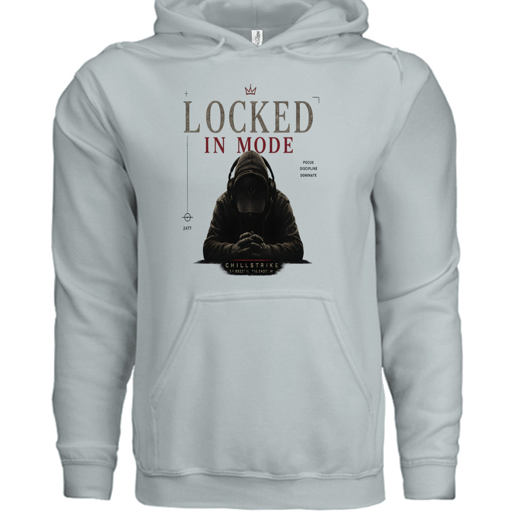 Lock in mode - premium heavyweight hoodie Hoodie oversized streetwear hoodie t-shirt for men women - CHILLSTRIKE premium urban fashion