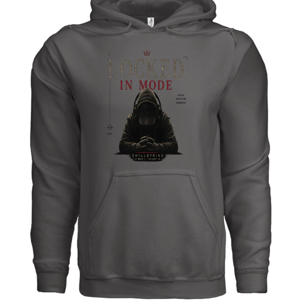 Lock in mode - premium heavyweight hoodie Hoodie oversized streetwear hoodie t-shirt for men women - CHILLSTRIKE premium urban fashion