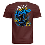 Play like a legend Tee T-shirt oversized streetwear hoodie t-shirt for men women - CHILLSTRIKE premium urban fashion