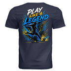 Play like a legend Tee T-shirt oversized streetwear hoodie t-shirt for men women - CHILLSTRIKE premium urban fashion