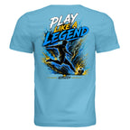 Play like a legend Tee T-shirt oversized streetwear hoodie t-shirt for men women - CHILLSTRIKE premium urban fashion