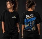 Play like a legend Tee T-shirt oversized streetwear hoodie t-shirt for men women - CHILLSTRIKE premium urban fashion