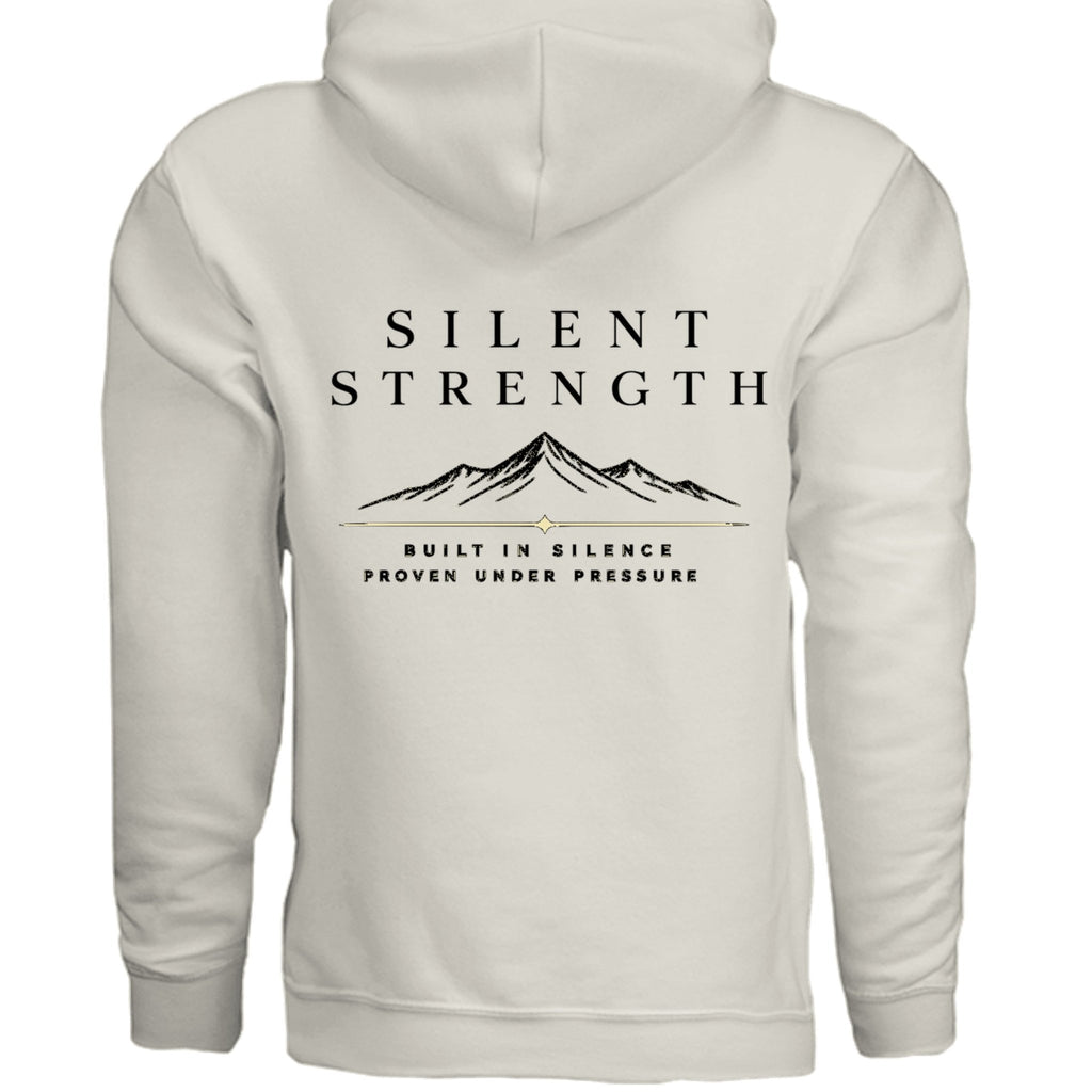 Silent Strength Mediunweight Hoodie Hoodie oversized streetwear hoodie t-shirt for men women - CHILLSTRIKE premium urban fashion