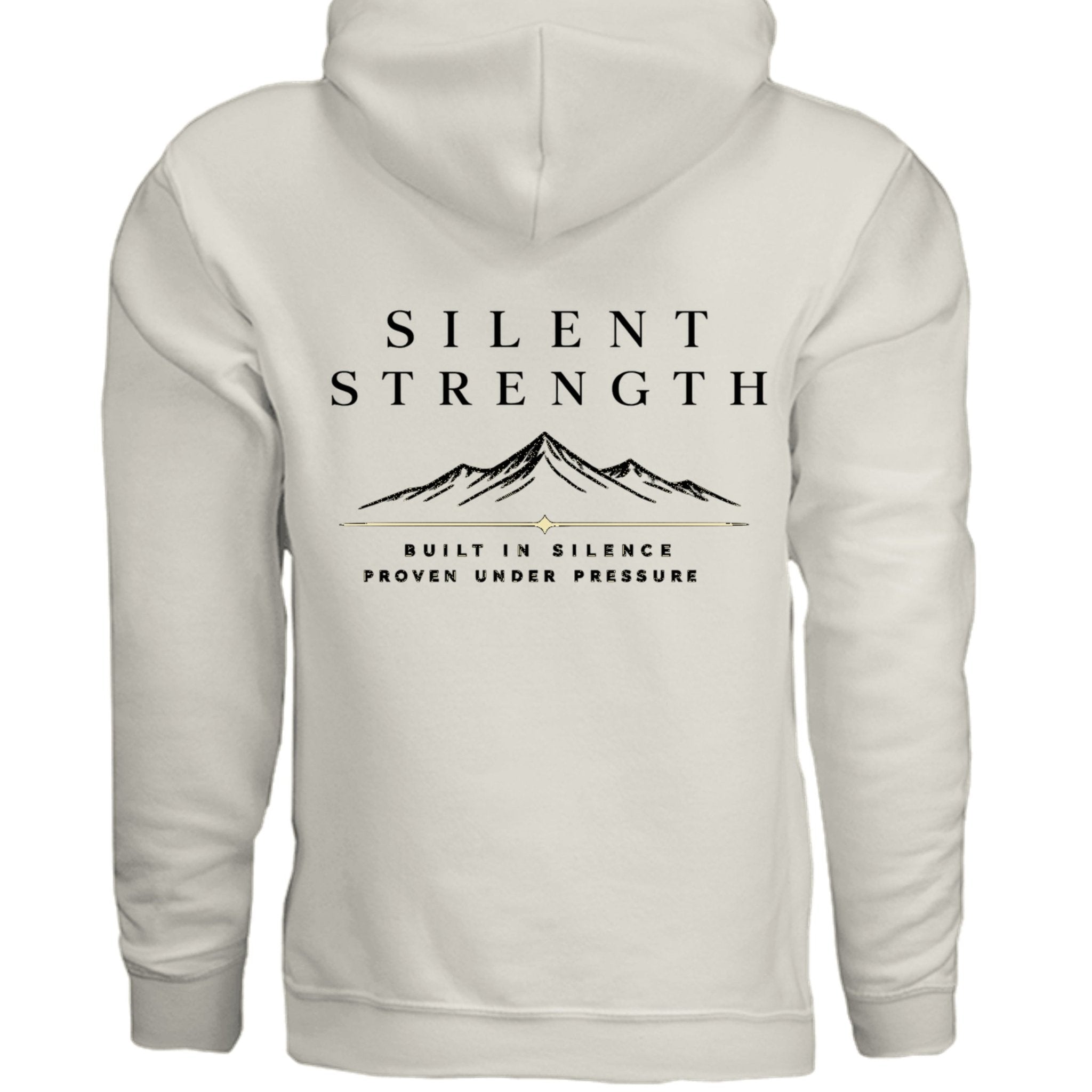 Silent Strength Mediunweight Hoodie Hoodie oversized streetwear hoodie t-shirt for men women - CHILLSTRIKE premium urban fashion