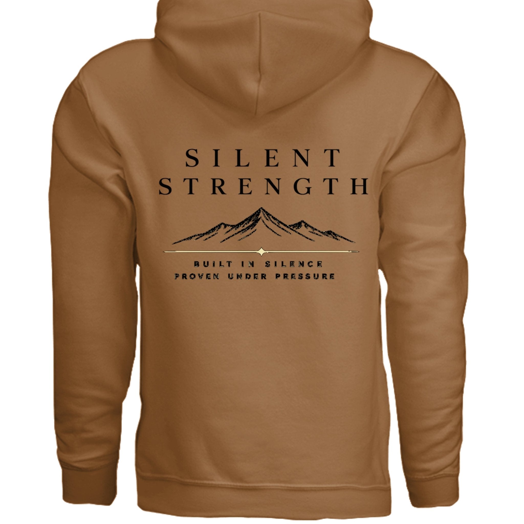 Silent Strength Mediunweight Hoodie Hoodie oversized streetwear hoodie t-shirt for men women - CHILLSTRIKE premium urban fashion